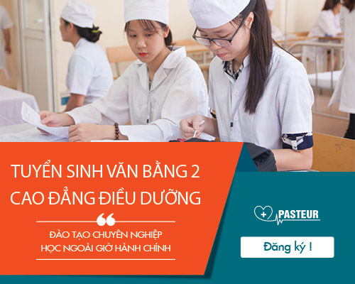 Trường Cao đẳng Y Dược Pasteur đào tạo Văn bằng 2 Cao đẳng Điều dưỡng ngoài giờ hành chính