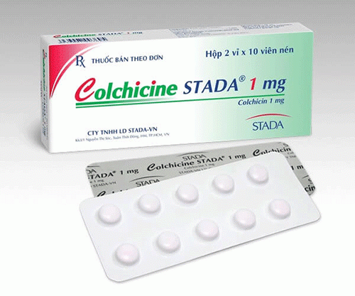 Colchicin là thuốc có khoảng điều trị hẹp