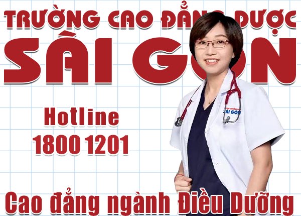 Tuyển sinh Cao đẳng Điều dưỡng chính quy Trường Cao đẳng Dược Sài Gòn