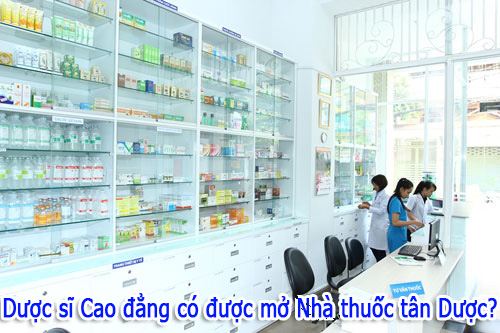Tốt nghiệp Cao đẳng Dược Hà Nội có được mở Nhà thuốc tân dược?