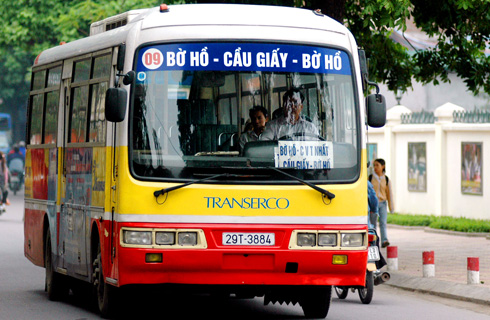 Các tuyến xe buýt trên địa bàn Hà Nội